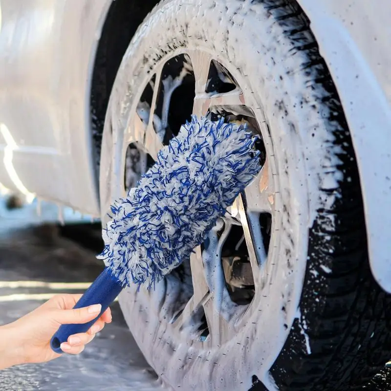 Cepillo de Ruedas Súper Premium para Lavado de Coches