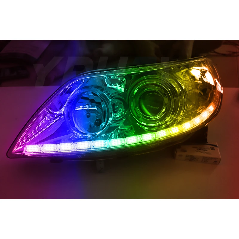 luces LED DRL cristal