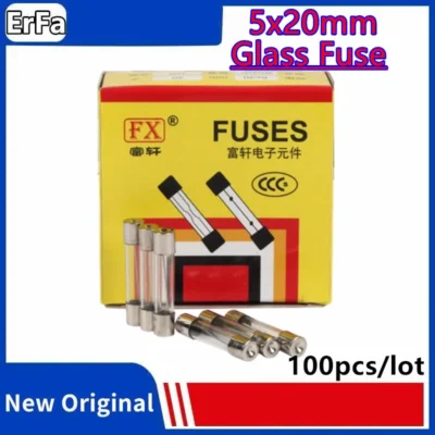 los Fusibles de Vidrio de 5x20mm